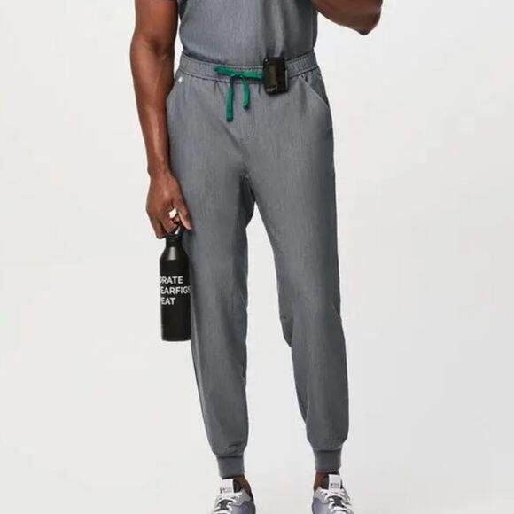 NWT FIGS Tansen Jogger Scrub Pants Graphite Men’s Size XXL Short - Picture 2 of 14